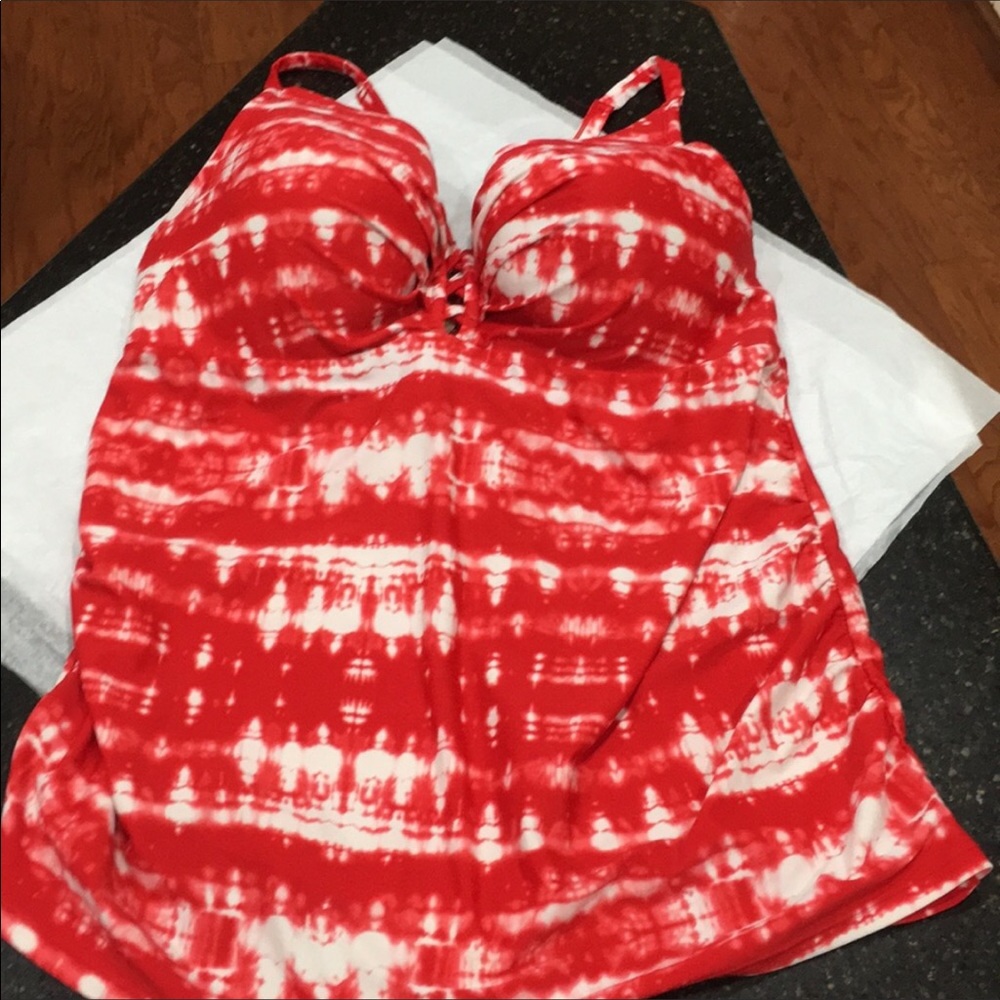 Cacique 44D balconette tankini top
